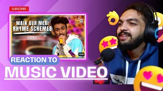 Main Aur Meri Rhyme Schemes | UDAY | MTV Hustle 03 REPRESENT // reaction video 📷📸❤️