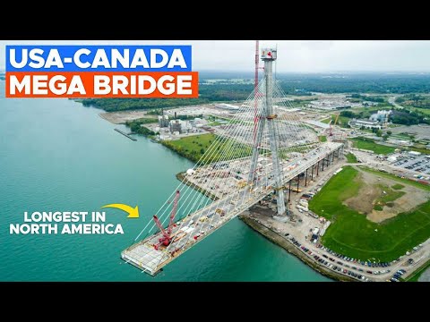 Inside the Incredible $6.4BN Gordie Howe Mega Bridge