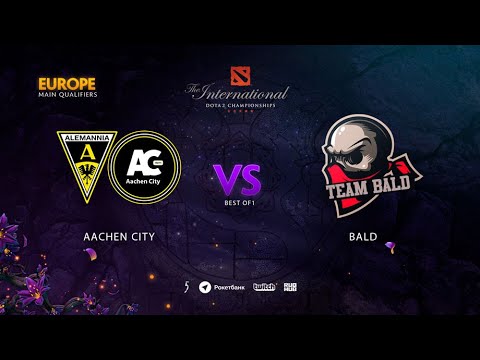 Aachen City vs Bald, TI9 Qualifiers EU, bo1 [Jam & ALOHADANCE]