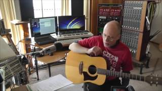 Guitar tutorial; Back on the borderline by Midnight Oil