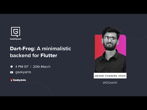 Dart Frog: A Minimalistic Backend for Flutter