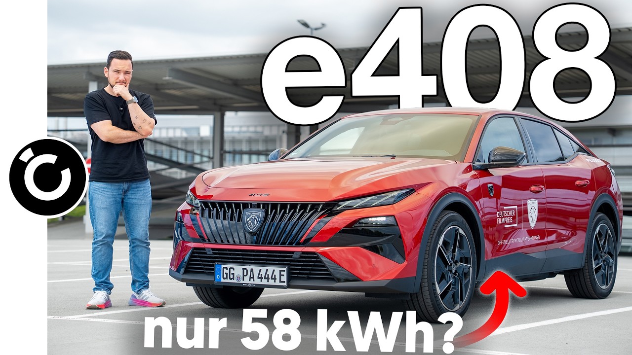 Peugeot e-408 in unter 10 Min: Der Akku macht alles kaputt?