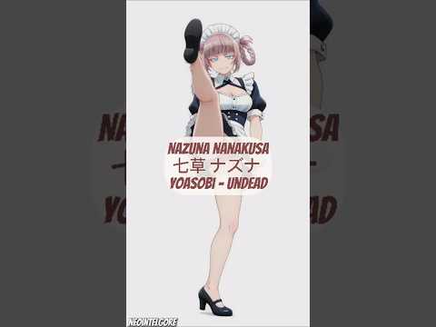Nazuna Nanakusa 七草 ナズナ | - YOASOBI「UNDEAD」#aianimation #anime #nazunananakusa #vampire
