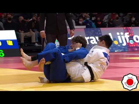 Judo Mens - Jonghoon Kim vs. Elliot Connolly - U81 Grand Slam Paris 2022