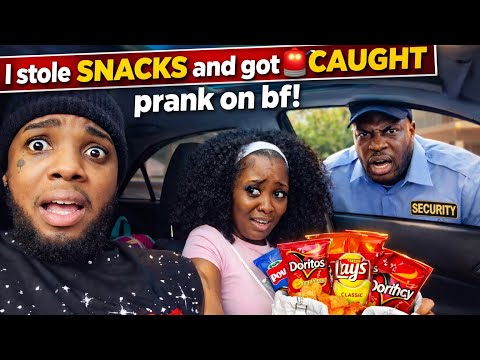 I Stole Snacks… Then Got Caught 😳 (Prank on My Boyfriend)