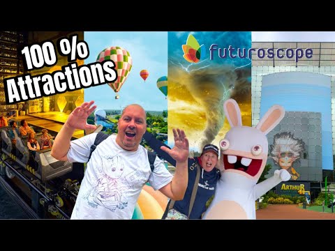 FUTUROSCOPE ALL THE ATTRACTIONS IN ONE DAY