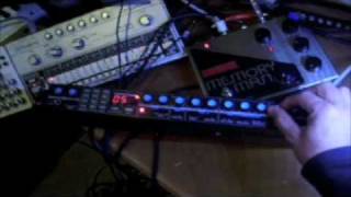 Video thumbnail for Novation • BassStation Rack / TR-606 by Ramón Amezcua