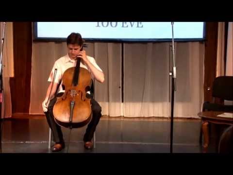 KODALY Solo Sonata I. movment, Peter Hary - Cello
