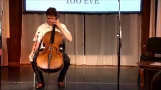 KODALY Solo Sonata I. movment, Peter Hary - Cello