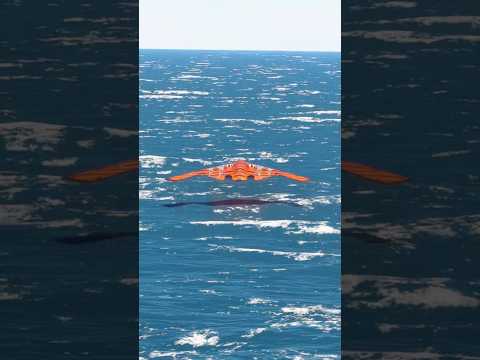 B-2 Spirit 'Bronze Tiger' Takesoff from U.S Aircraft Carrier  #aviation #military #navy #shorts