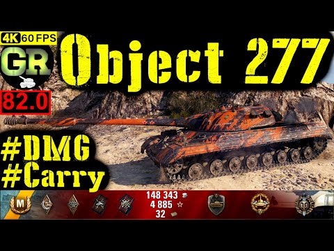 82_World of Tanks Object 277 WoT Replay - 7 Kills 8.9K DMG(Patch 1.5.0)