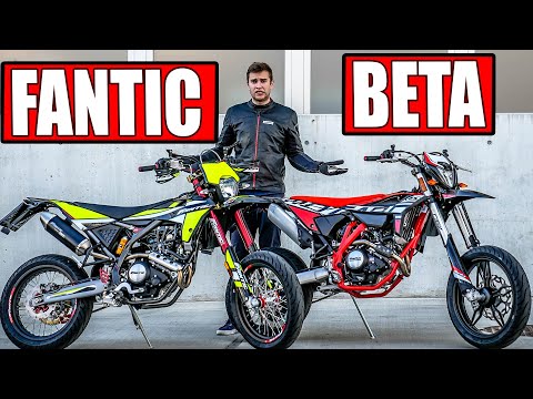BETA 125CCM VS FANTIC 125CCM 2022 SUPERMOTO