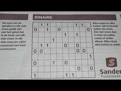 Oh my goat! (#2265) Binary Sudoku puzzle. 02-03-2021 part 1 of 3