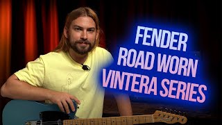 Video thumbnail for Fender Road Worn Vintera Series | Vintage Era Inspired Guitars! by Alamo Music Center