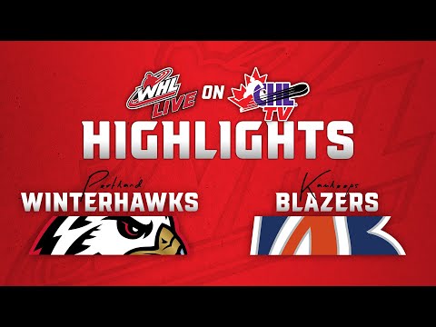 Portland Winterhawks at Kamloops Blazers 2/26 | WHL Highlights 2024-25
