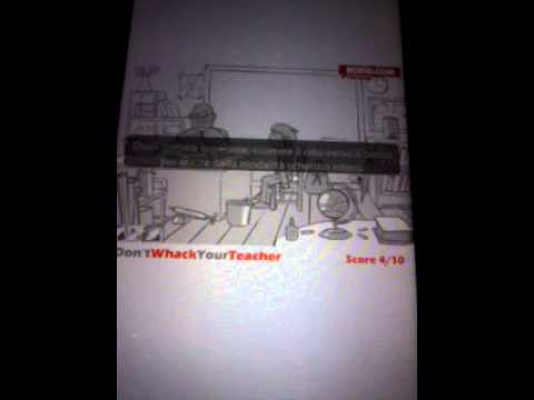 Maltratta il TUO PROF (whack your teacher)