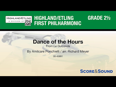 Dance of the Hours, arr. Richard Meyer – Score & Sound