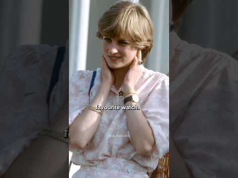 Princess Diana’s favorite watches #princessdiana #cartier #watch #royal #crown #royalfamily