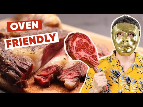 Cook the PERFECT tomahawk steak in your oven!