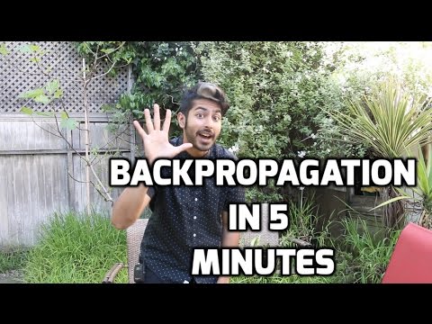 Backpropagation in 5 Minutes (tutorial) Video