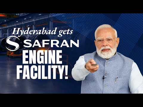 PM inaugurates the Safran Aircraft Engine Services India facility in Hyderabad, Telangana