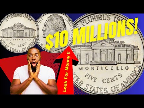 Rare 1999 Jefferson Nickel Coin Worth Big Bucks! - Nickels Worth Money!