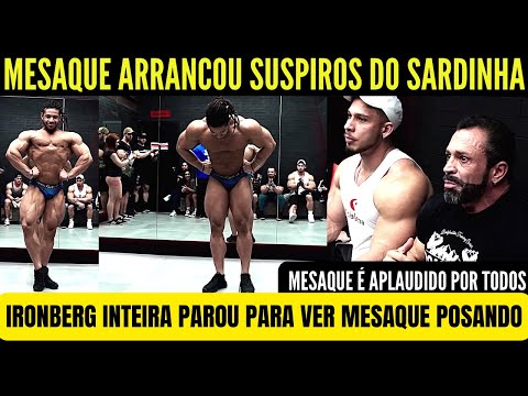 MESAQUE POSE E ARRANCA APLAUSOS DA IRONBERG INTEIRA