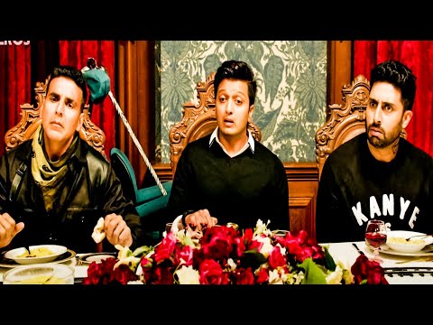 Akshay, Riteish & Abhishek Created Chaos In Boman's House | HOUSEFULL 3 - Comedy Scenes