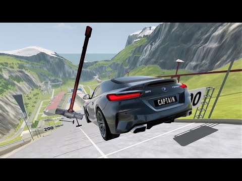 beamNG Drive jeu de crash de voiture de course, voiture de police, camions,