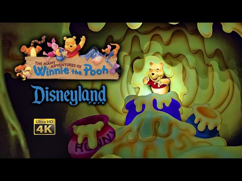 The Many Adventures of Winnie the Pooh On Ride Low Light 4K POV Disneyland 2024 02 01