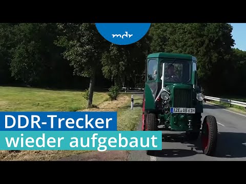 Oldtimer-Liebe: Detlef Both hat einen DDR-Traktor restauriert | MDR um 4 | MDR