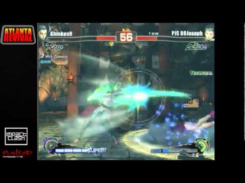 Atlanta Revival 4/30 Super Street Fighter 4 Grand Finals Shinkuur vs PJS DBJoseph