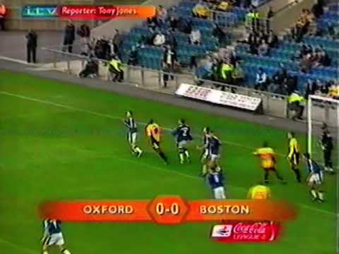 Oxford United 0 Boston United 0 22nd October 2005 League Two