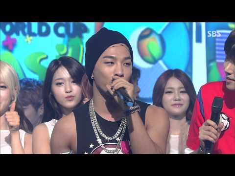 140622 AOA - SBS 인기가요 엔딩 CUT