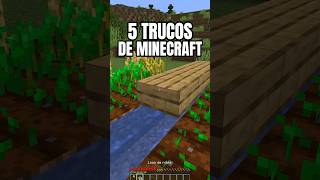 5 TRUCOS de Minecraft que DEBES conocer! 😱 #mikecrack