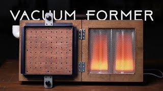 Building a Vacuum Forming Machine with a Room Heater and Vacuum Cleaner
