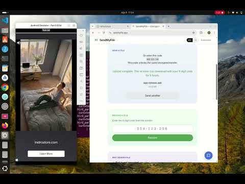 SendMyFile - File Transfer App video thumbnail