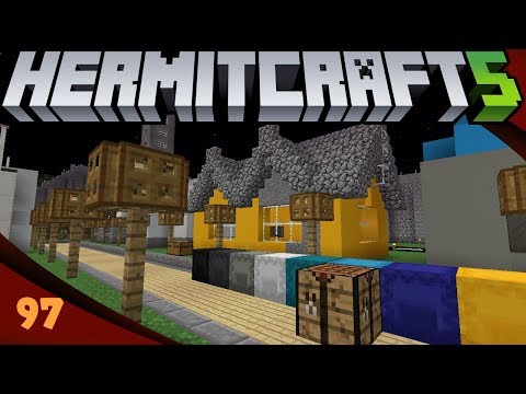 Village Move & Urban Somethingorother - Hermitcraft 5 Ep97