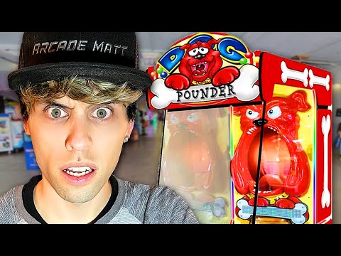 Playing Only The WEIRDEST Games In This Arcade *GONE WRONG *