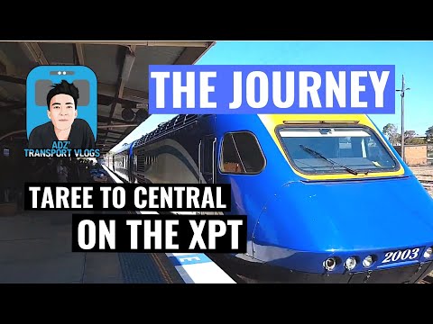 Adz' Transport Vlogs - Vlog 188:  Taree to Central on the XPT