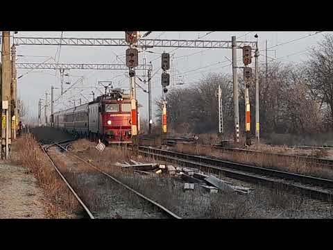 Tren IC552 Suceava - Bucuresti Nord trece prin Orbeni cu EA170 - 19.02.2025