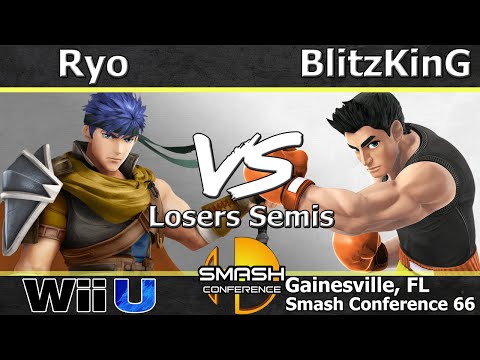 Noble|Ryo (Ike) vs. BlitzKinG (Little Mac) - Losers Semis - SC66
