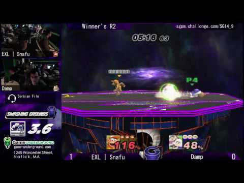 SG at GU 14.9 WR2 - SNAFU (Diddy Kong) vs. Damp (Fox, ICs, Yoshi)