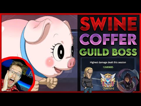 12MIL + DAMAGE ON GUILD BOSS SWINE COFFER | ONE PUNCH MAN: ROAD TO HERO 2.0