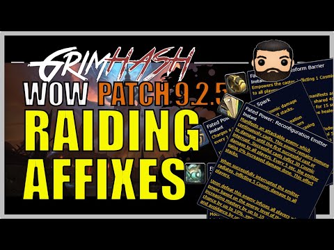 Patch 9.2.5 Season 4  // NEW Raid Affixes? // WoW Shadowlands