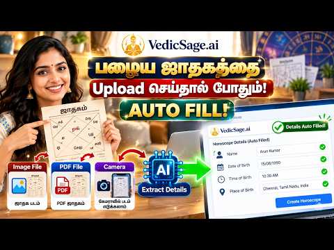 பழைய ஜாதகத்தில் இருந்து ஜாதகம் உருவாக்கலாம்