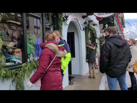 🇺🇸Leavenworth Washington☃️🏔🇺🇸,4k Walking Tour