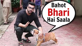 Arjun Kapoor Funny Moments With His Dog Maxx
