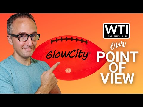 GlowCity Glow in The Dark Football - WTI product video review