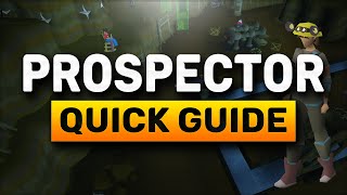 How to get the Prospector Outfit EASILY in OSRS